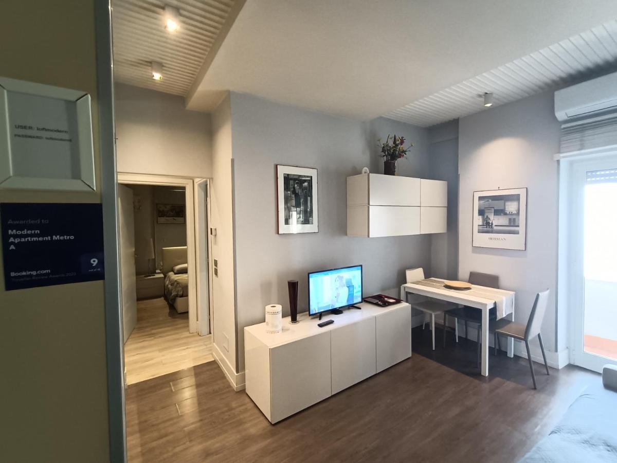 Metro A Modern Apartment Rome Bagian luar foto